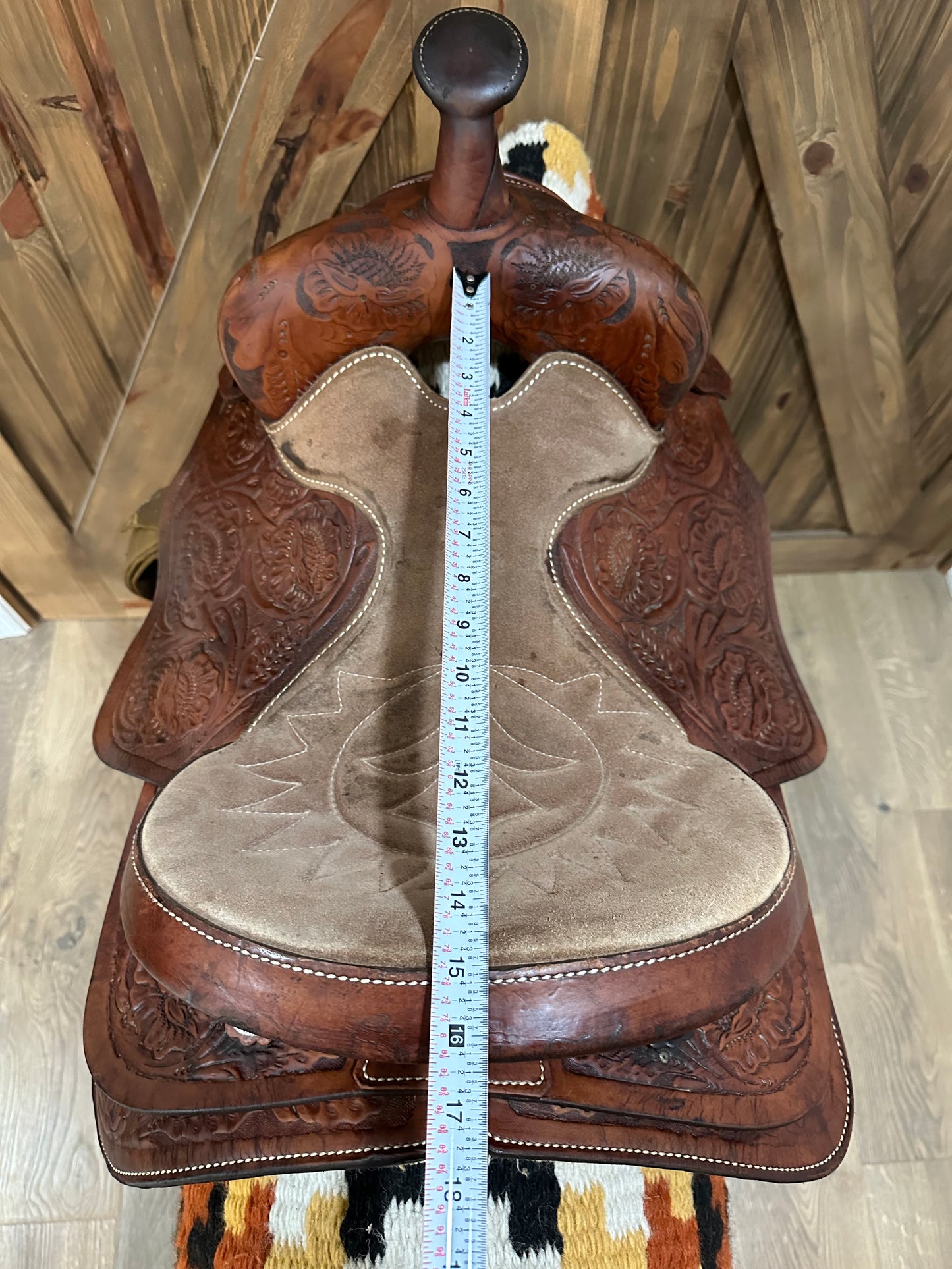 15” Big Horn Western Trail Saddle Model # 922