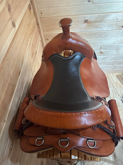 16” Colorado Saddlery “Top of the Rockies Trail” Western Saddle Model 200-6335