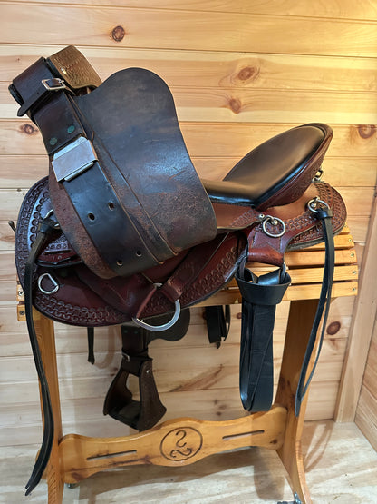 16” Dixieland Western Trail Saddle