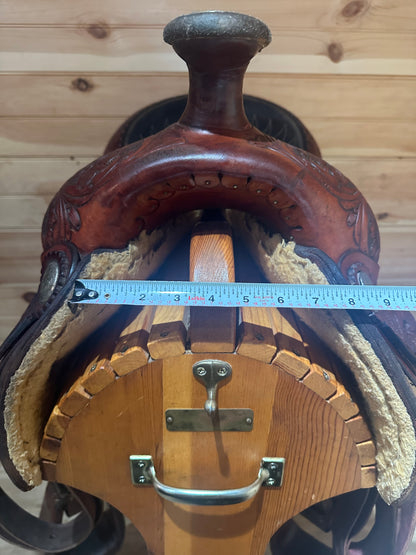 16” Billy Cook Maker Sulphur, OK Roping Western Saddle Model 2093
