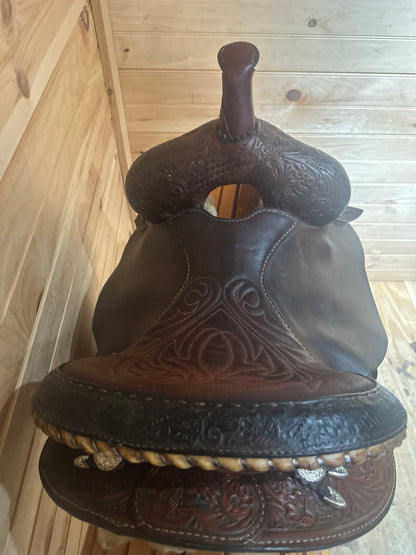 14” Circle Y Martha Josey Ultimate Barrel Racing Saddle Model 1173