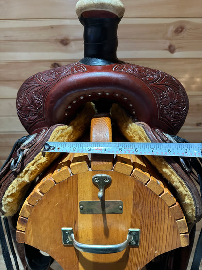 16” McCall Mclite All Around Western Saddle A017 123