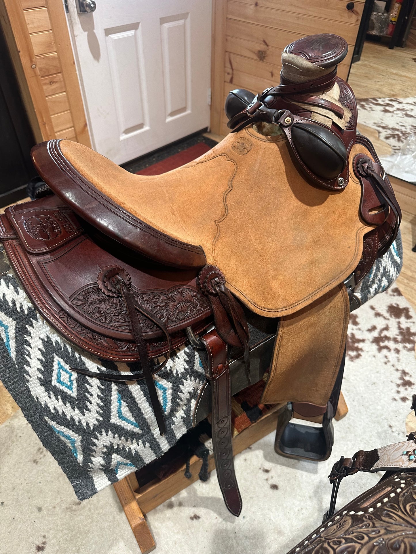 16.5” McCall Northwest Wade Western Ranch Saddle Model 213 510