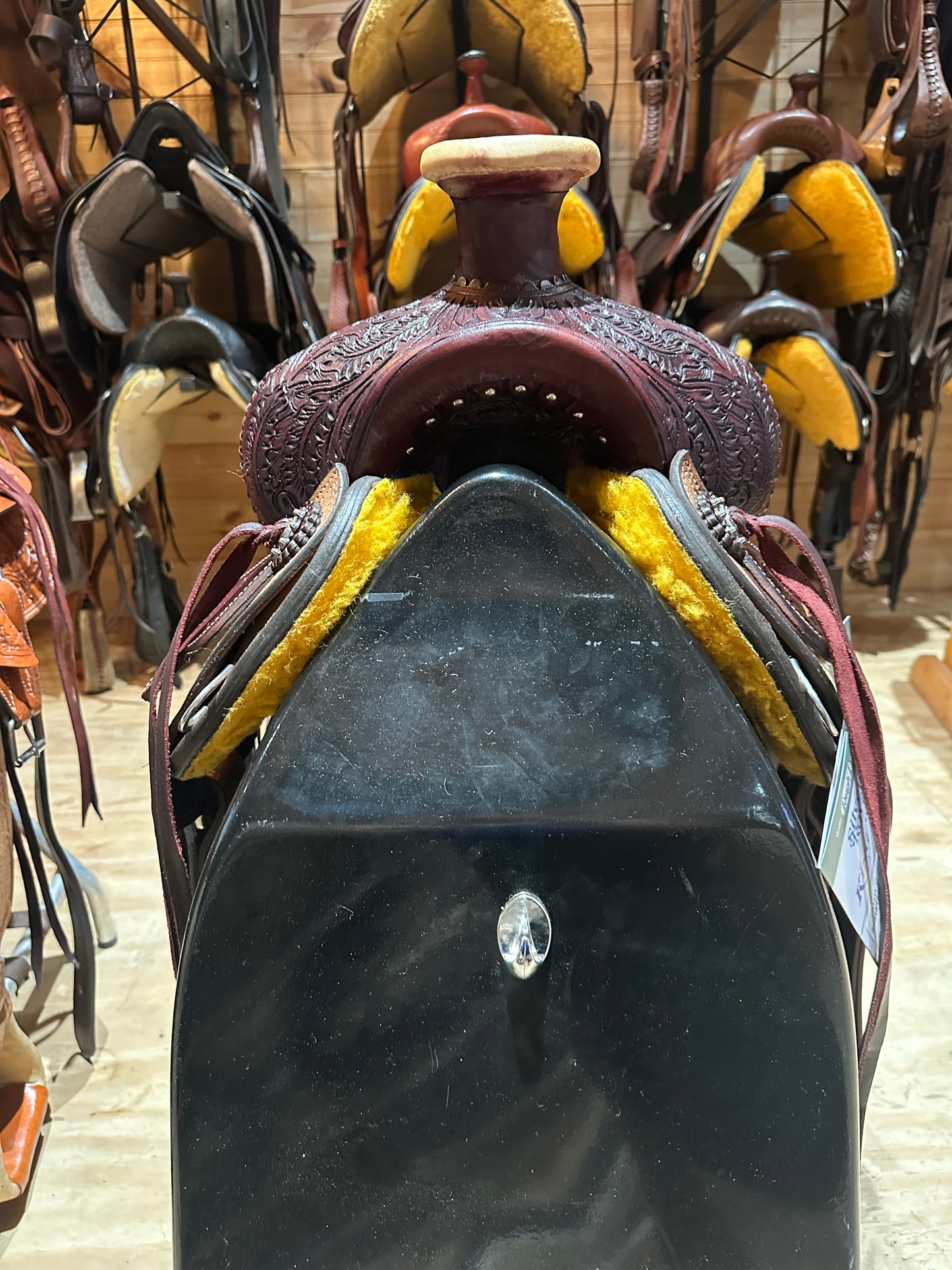 15”, 16” SILVER ROYAL CHANDLER WESTERN ROPING SADDLE MODEL 1035