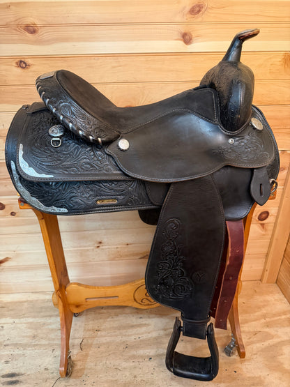 16” Circle Y Equitation Western Show Saddle Model 3866