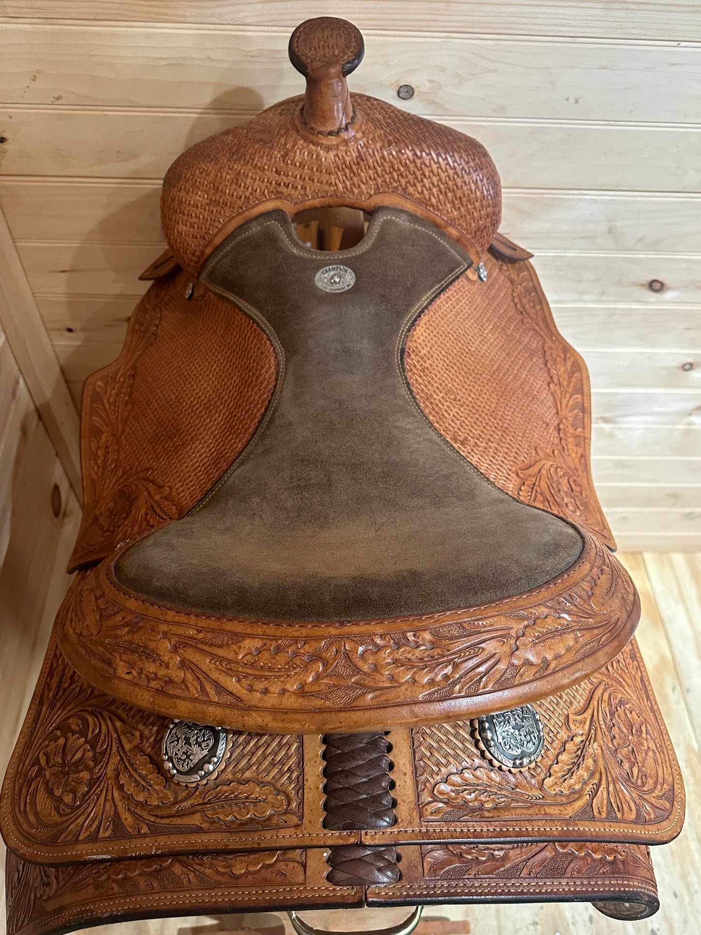 16” Champion Turf Reining Western Saddle