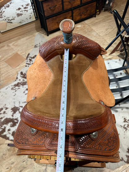 14.5” RopeSmart Pro Roper Western Saddle