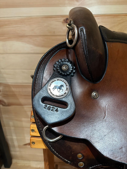 16.5” National Bridle Shop Gaited Endurance Saddle Model 2624