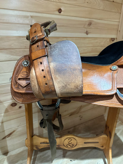 19” Teskey’s Reining Western Saddle