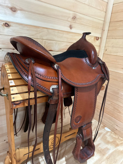 16” Tex Tan Hereford Western Trail Saddle Model 08-4023-1P6