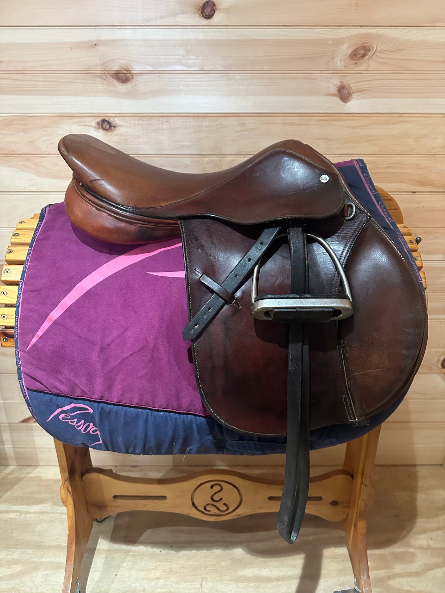 16.5” Trainer’s Close contact Jumping Saddle (M)