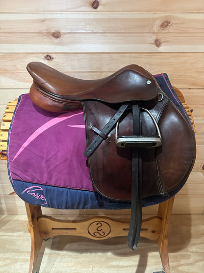 16.5” Trainer’s Close contact Jumping Saddle (M)