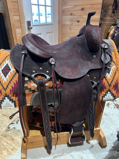 Silver Royal Carson Cowboy Saddle