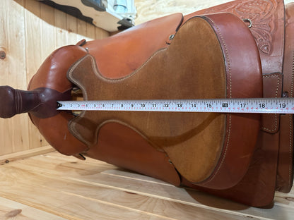 16” Big Horn Roper Western Saddle Model 824