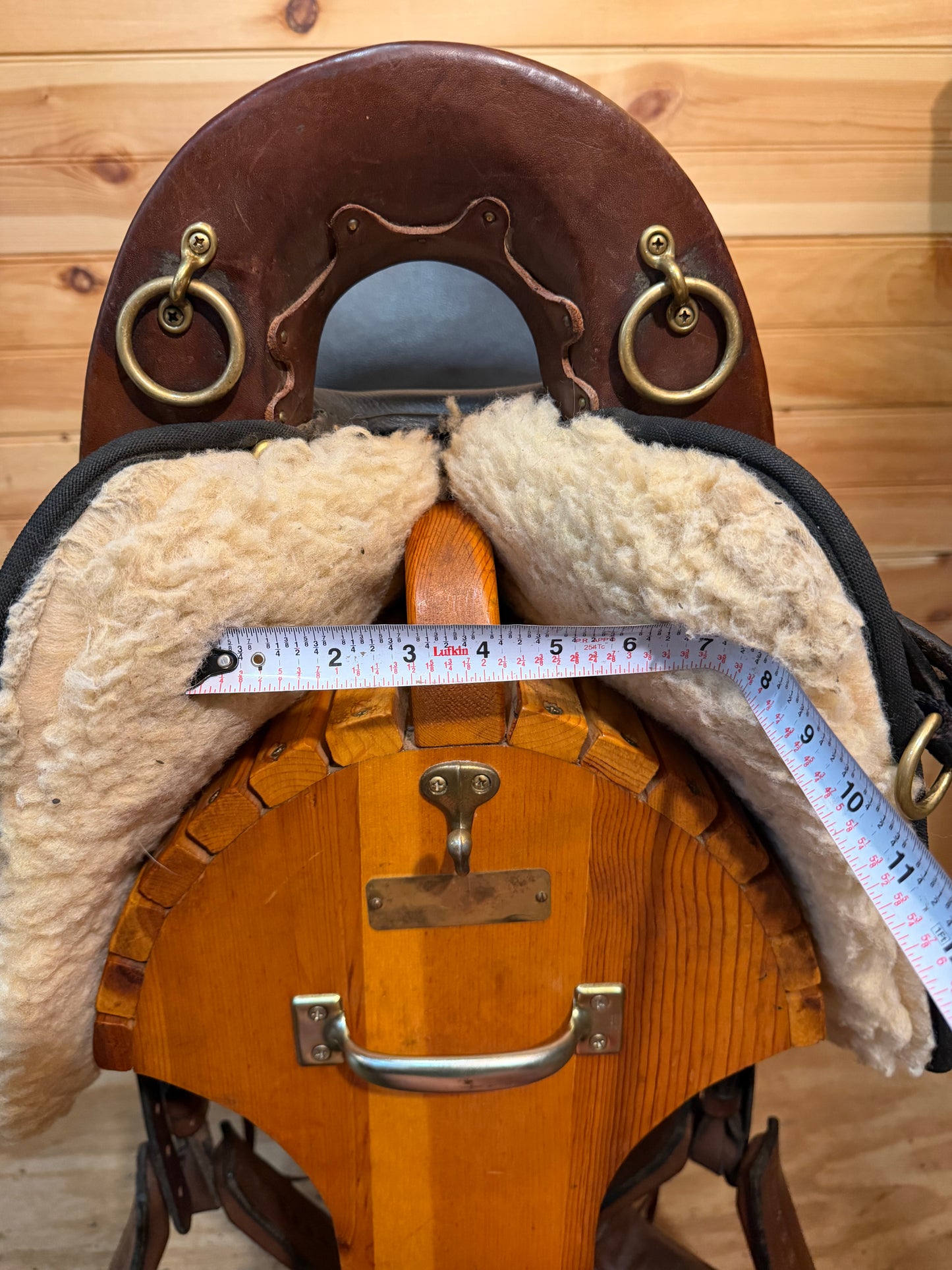 15” Imus 4-Beat Elite Gaited Endurance Trail Saddle & Matching Breast Collar