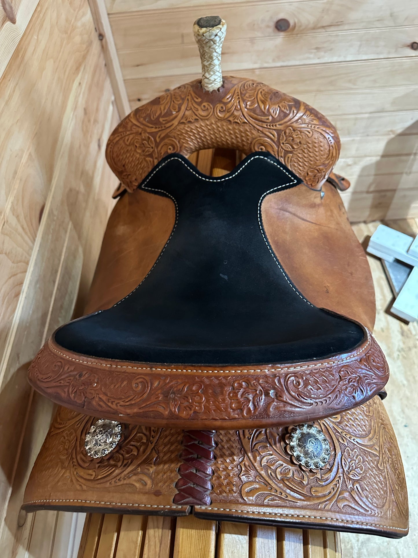 14.5” Circle Y Marlene Special EFFX Barrel Racing Western Saddle Model 1186