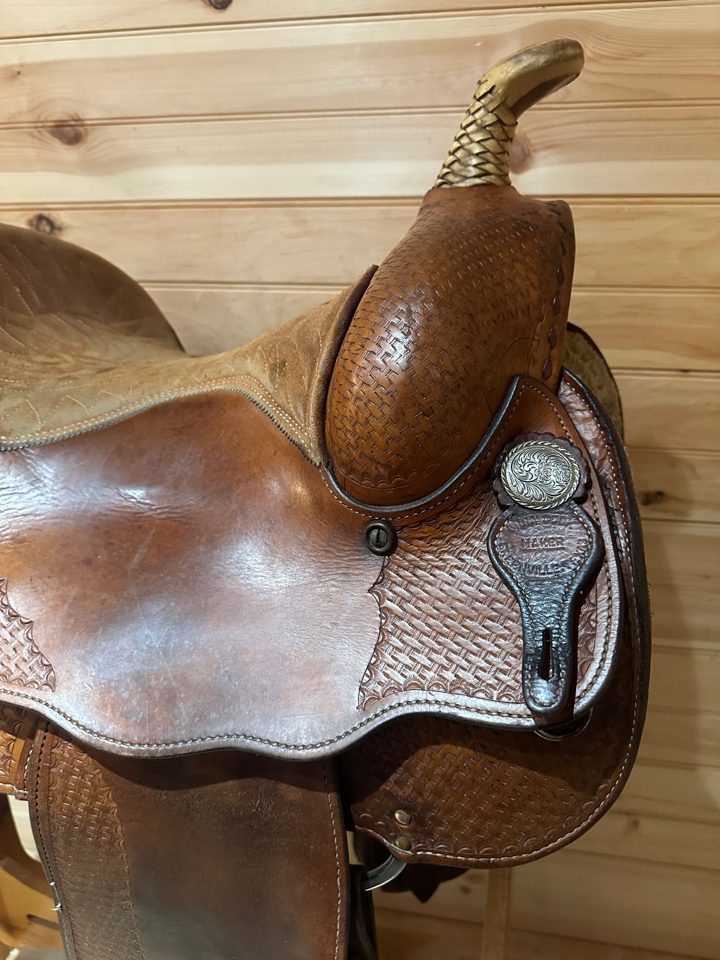 16” Billy Cook Maker Reiner Western Saddle Model 8905