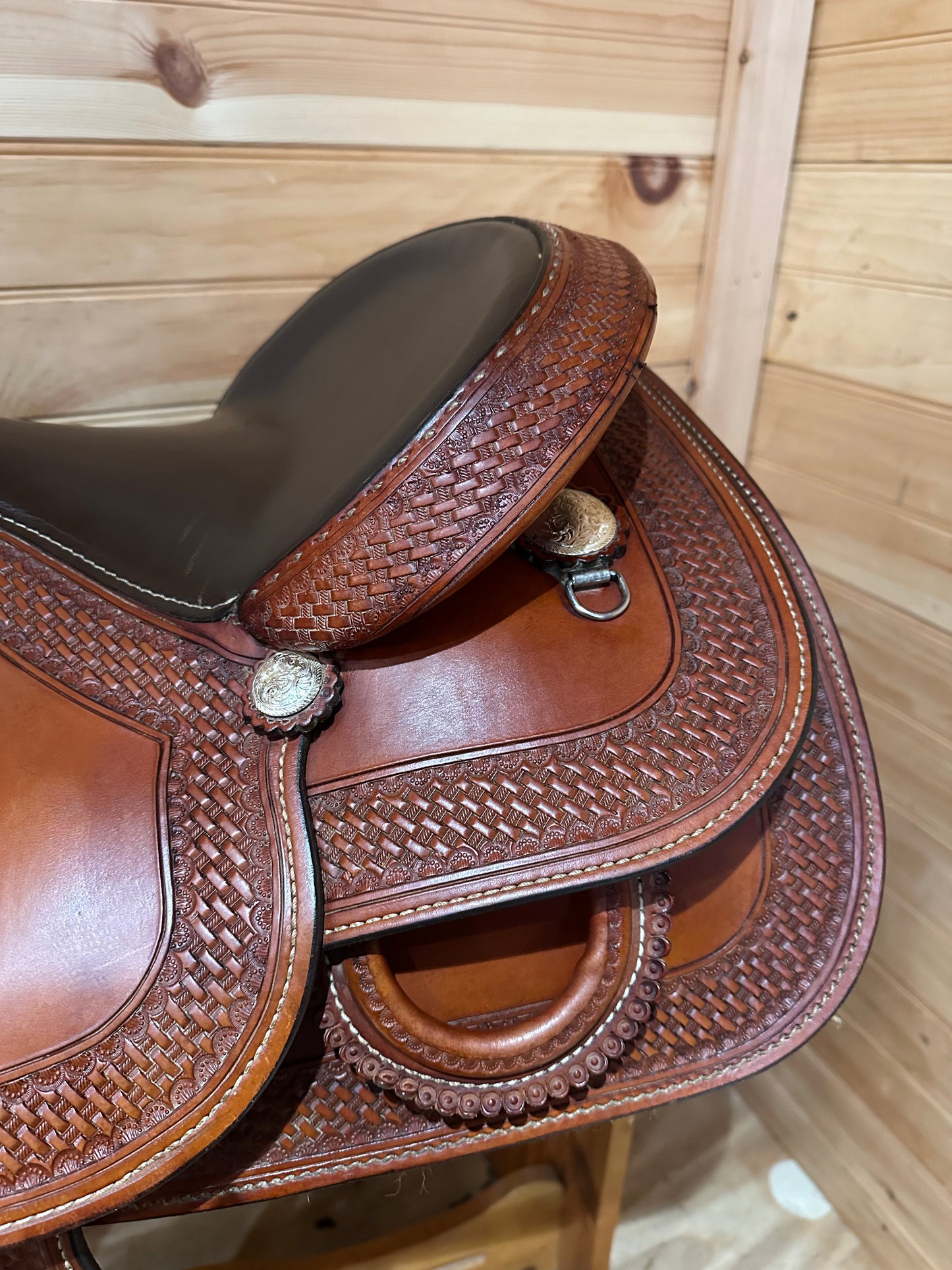 15.5” Crates Equi-Fit Ladies Reiner Western Saddle Model 4522-3