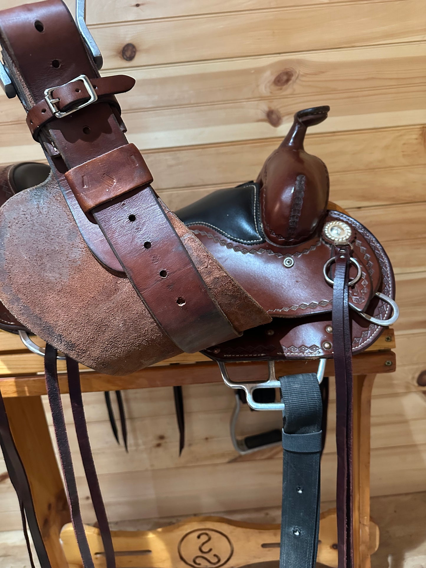 15” Cashel Round Skirt by Martin Saddlery Western Trail Saddle