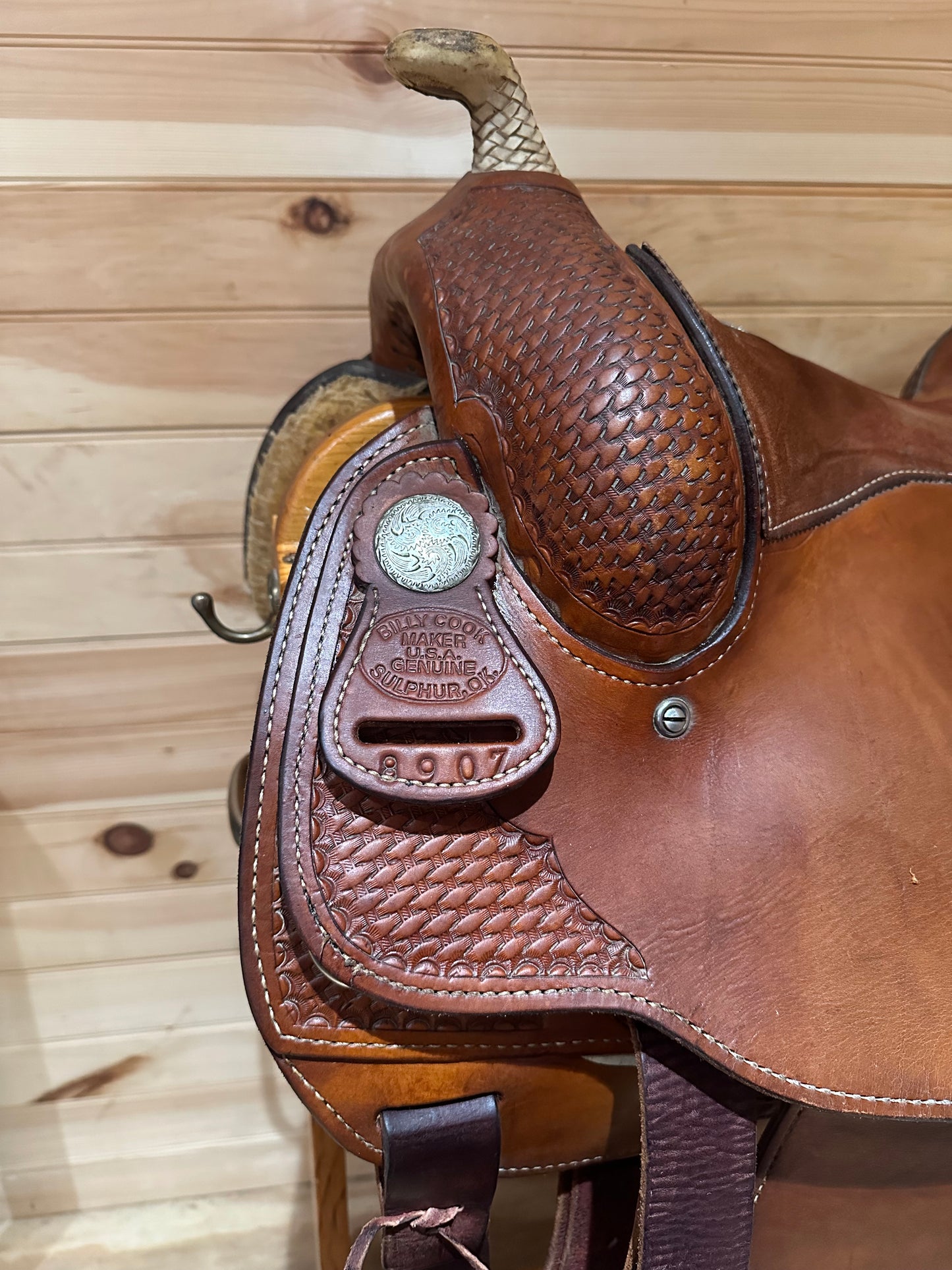 16” Billy Cook Maker Reiner Western Saddle Model 8907