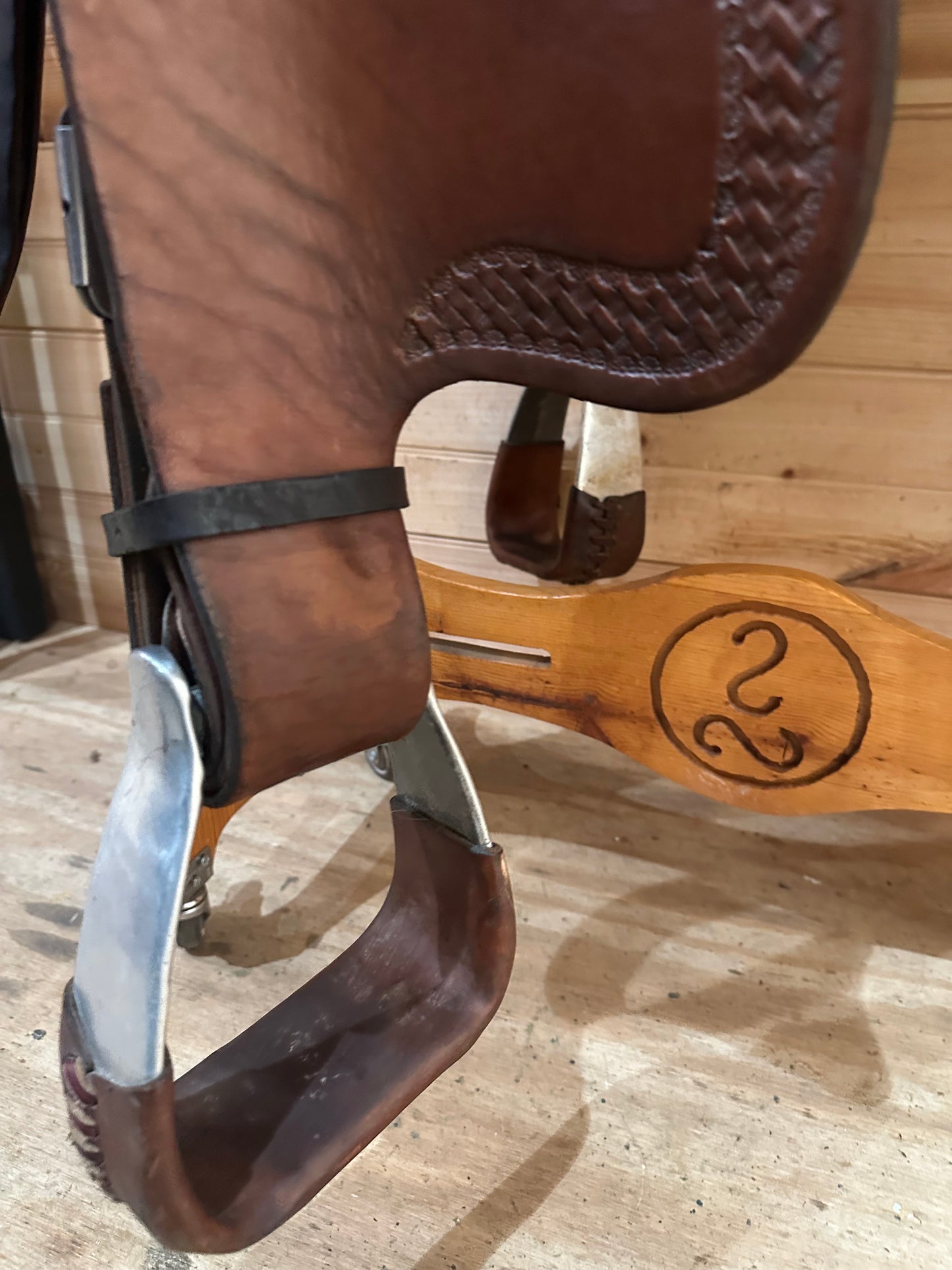16” Nathan Lamb Roper Western Saddle Model 1601