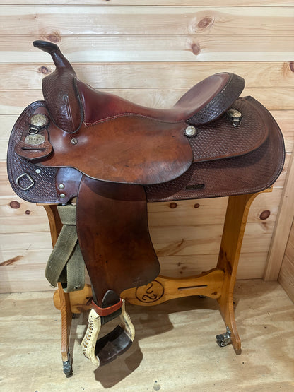 16” Crates Equi-Fit Western Trail Saddle Model 2160