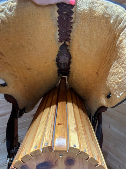 16” Mitch Harrison Custom Maker Western Reining Saddle