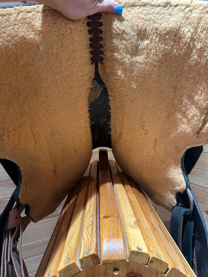 14” Circle Y High Horse Lindale Western Barrel Saddle Model 6228  (2019 Year)