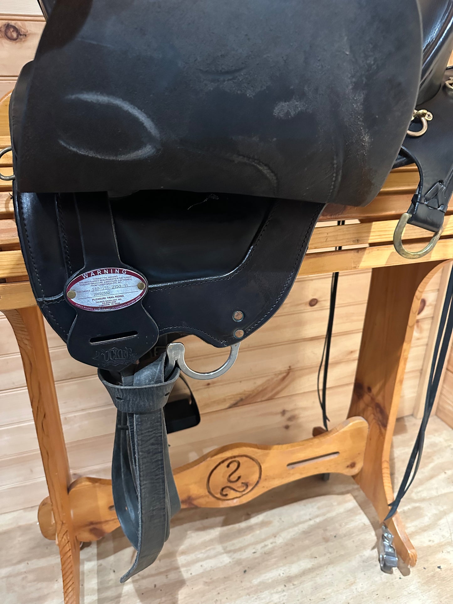 17.5” Tucker River Plantation Gen II Endurance Trail Saddle Model 140