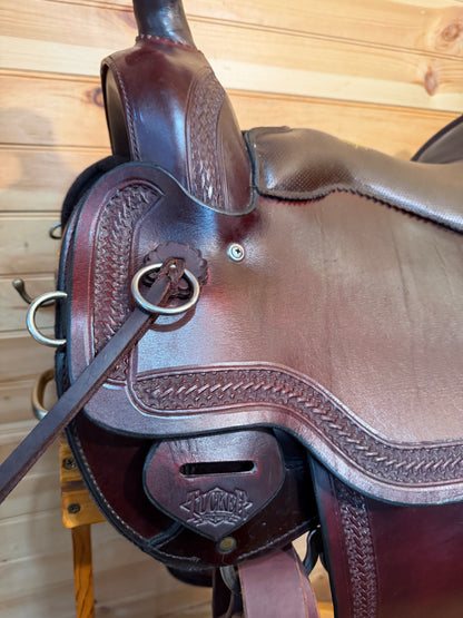 17.5” Tucker Gen II Southpass Western Trail Saddle Model 288