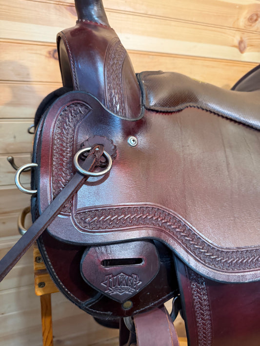 17.5” Tucker Gen II Southpass Western Trail Saddle Model 288