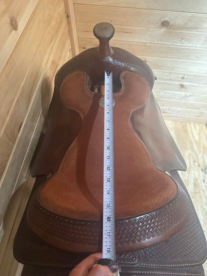16” Billy Cook Maker Reiner Western Saddle Model 932