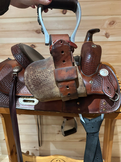 13” Crates Youth Equi-Fit Western Trail Saddle Model 2183