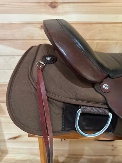 17” Circle Y High Horse Lockhart Western Trail Saddle Model 6910