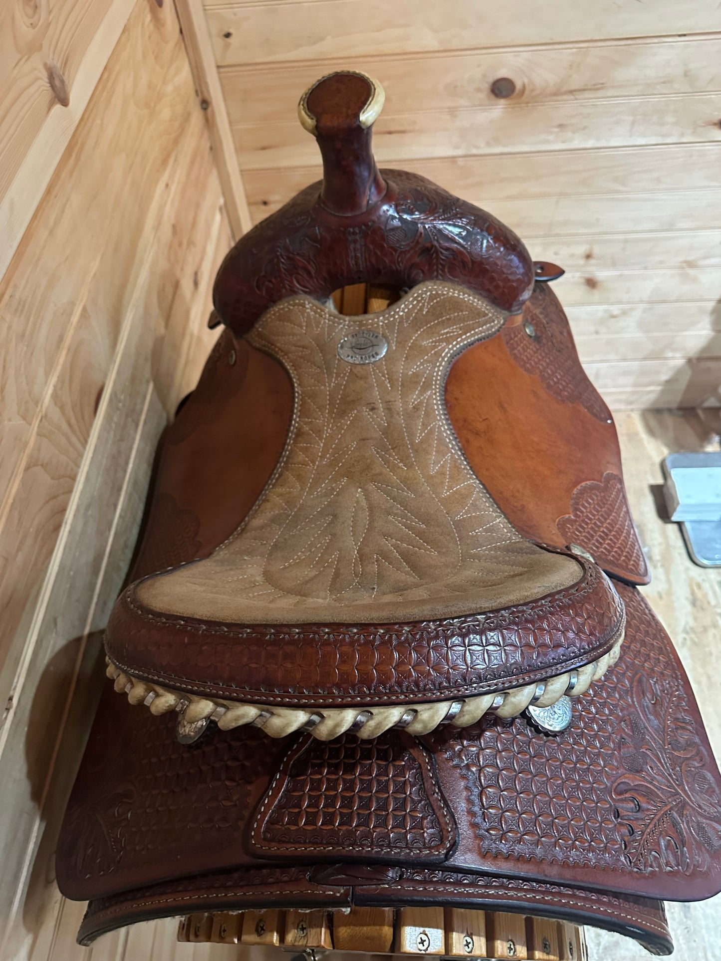 15.5” Billy Cook Matt Tyler Pro Roper Western Roping Saddle Model 997