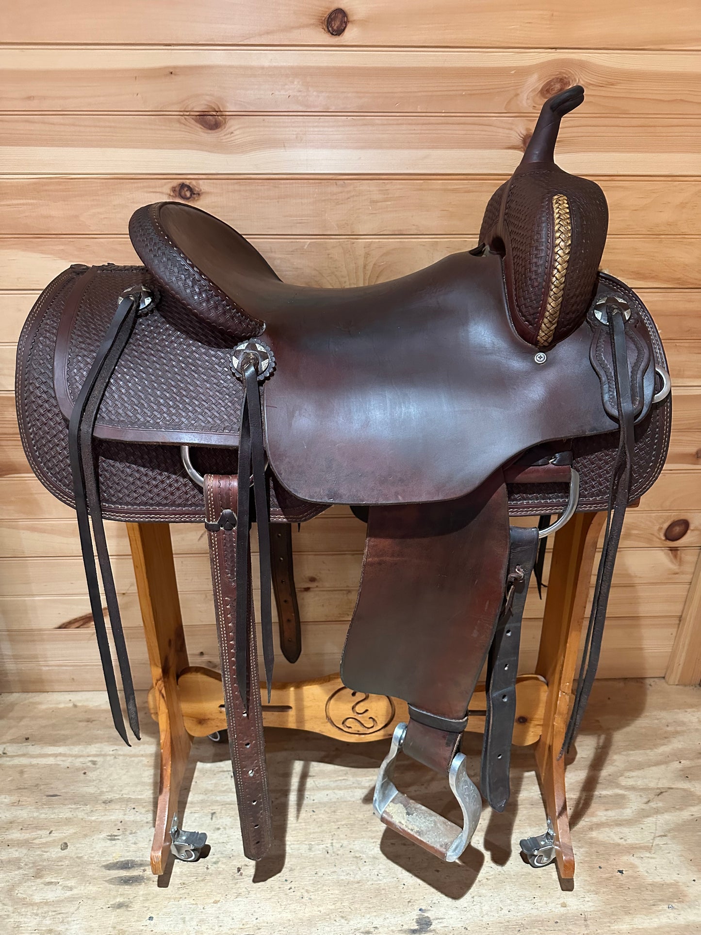 16” Morgan Saddlery 2S Ranch Cutter Western Saddle