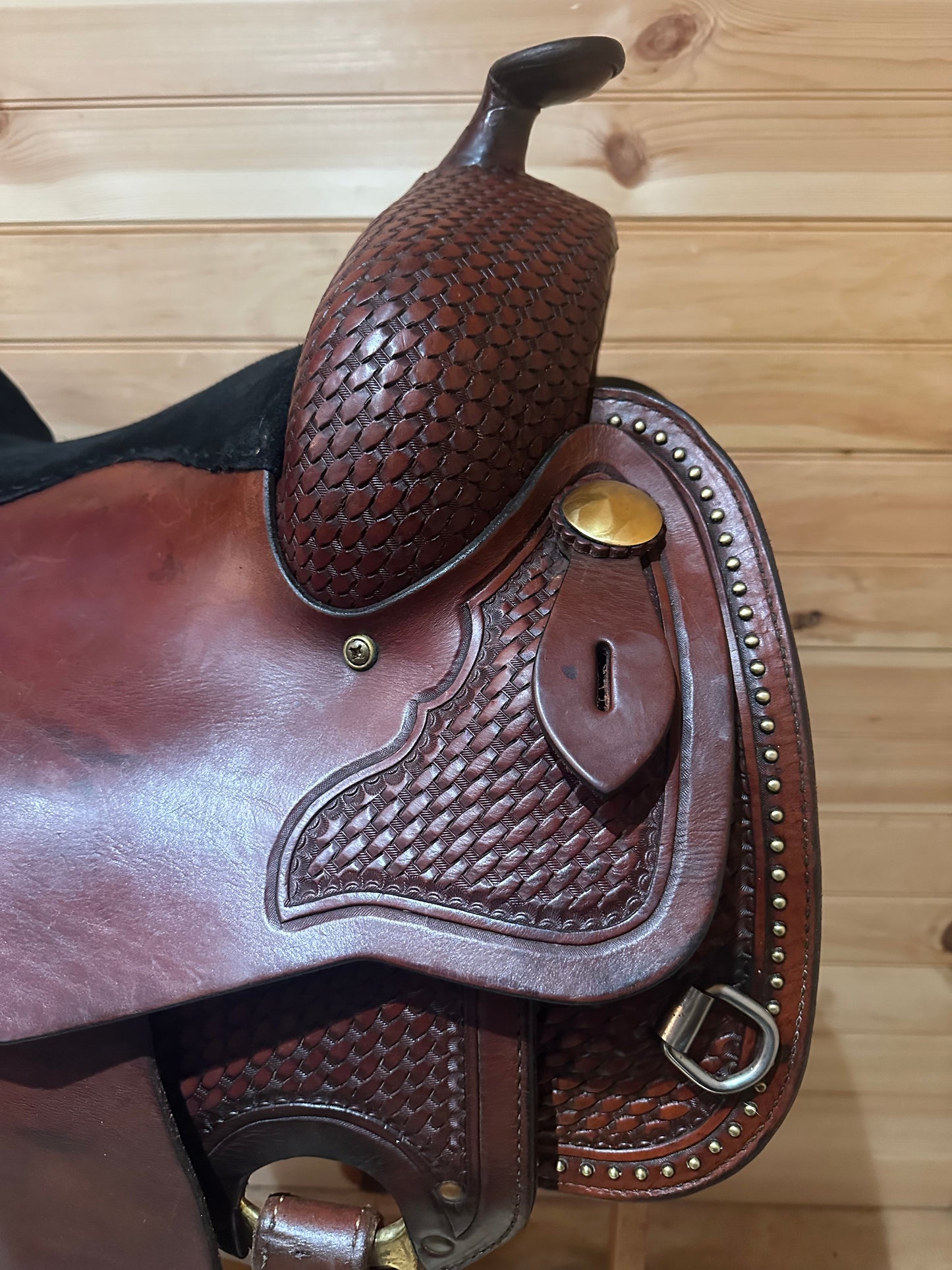 16” Tex Tan Hereford Reining Western Saddle Model 08-1283S6