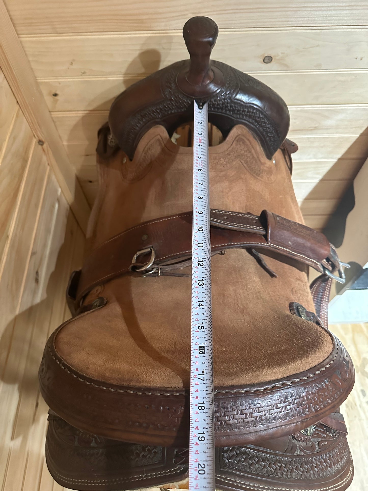 17” Teskey’s Stuart Rybak Cow Horse Western Saddle