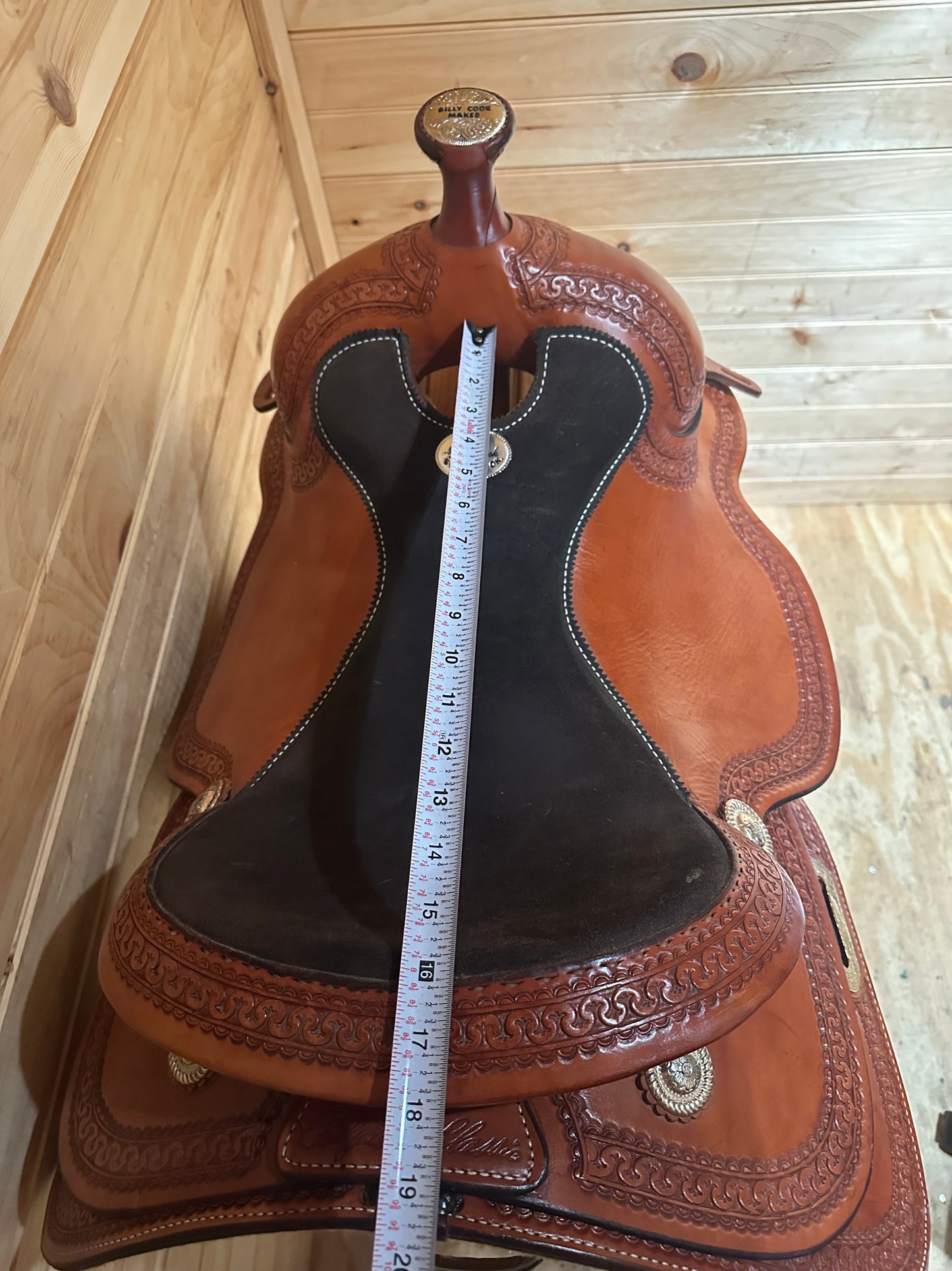 16” Billy Cook Maker Sulphur OK Reiner Western Saddle Model 8915