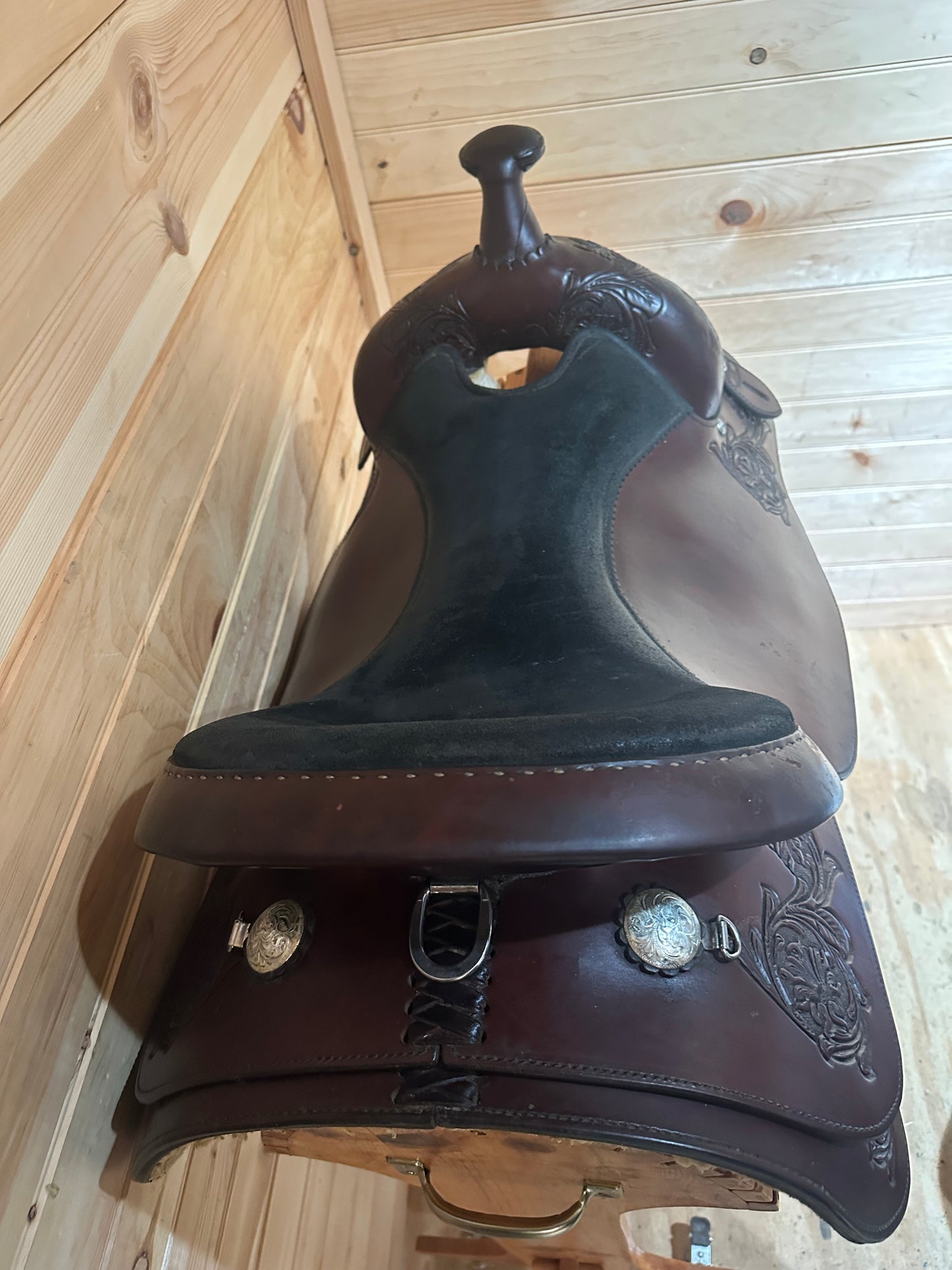 17” Reinsman Western Trail Saddle Model 4180
