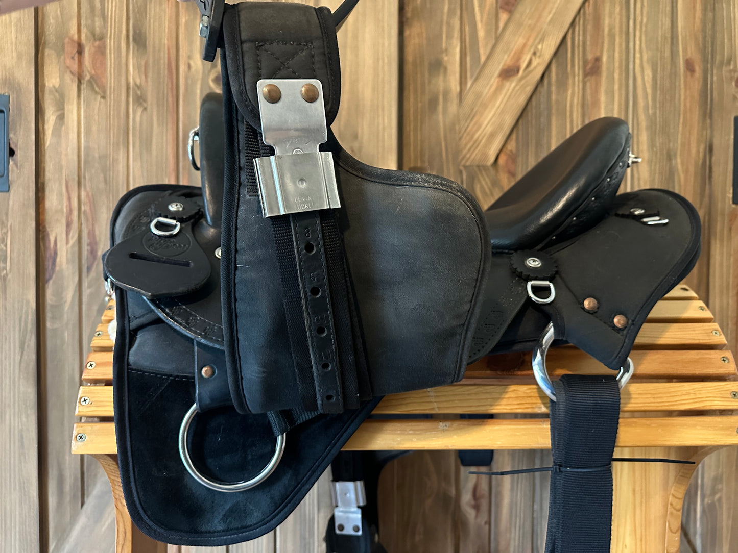 17” Imus 4-Beat Elite Lightweight Gaited Endurance Saddle