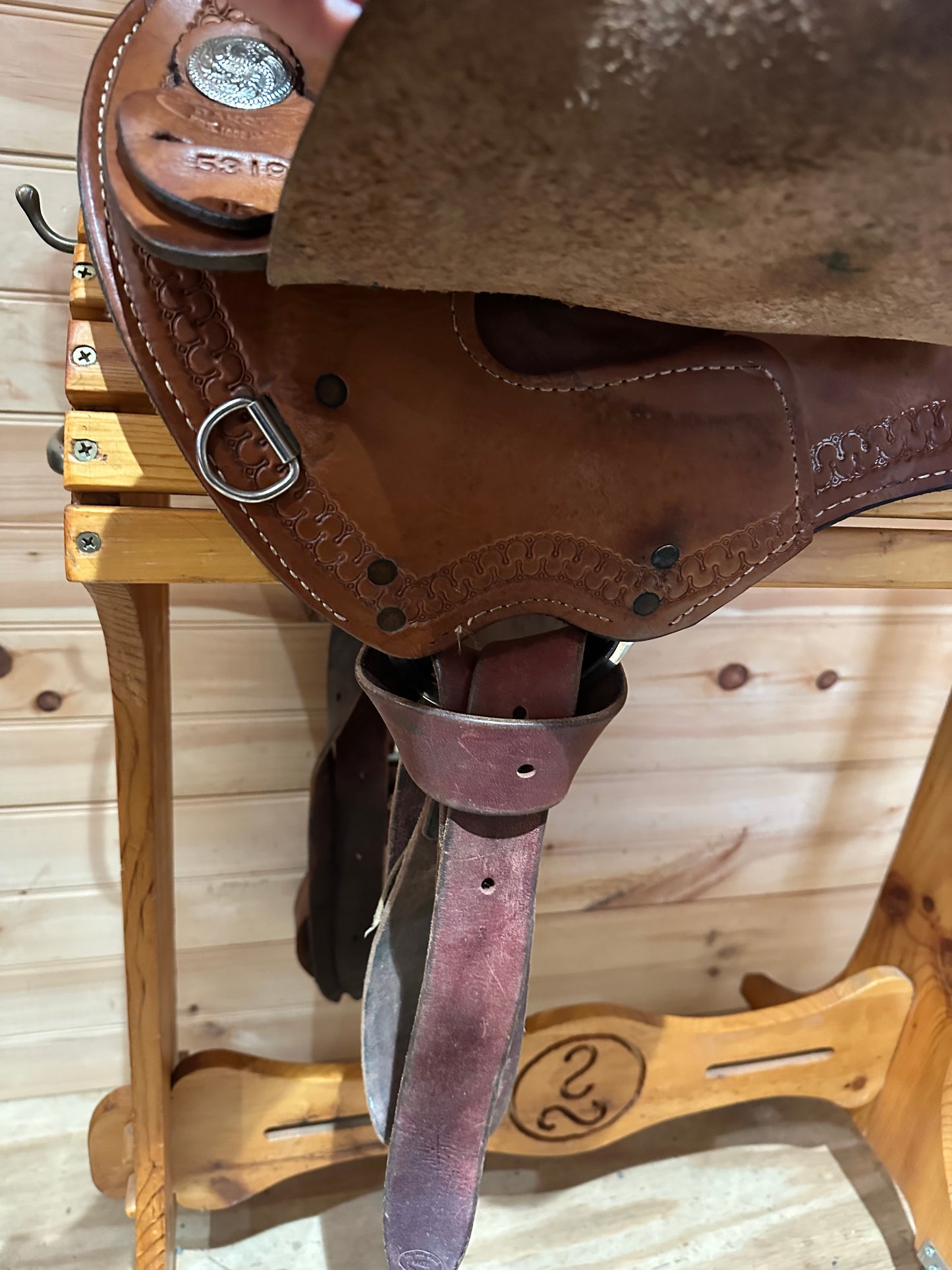 15” Dakota Arabian Western Saddle Model 5319