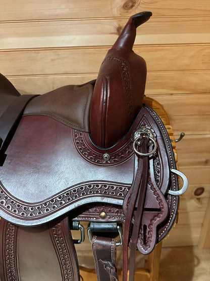 16” Circle Y Buffalo Gap Trail Western Saddle Model 2614