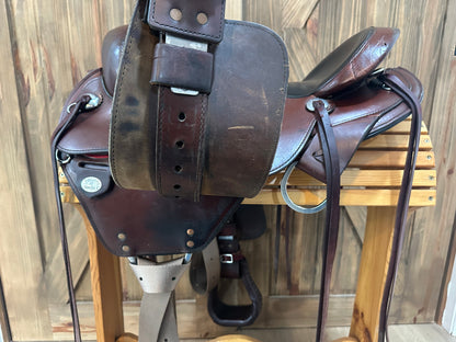 16” Circle Y Flex-Lite Endurance Trail Saddle Model 1574