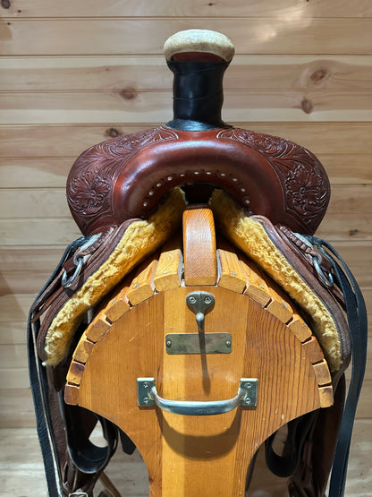 16” McCall Mclite All Around Western Saddle A017 123