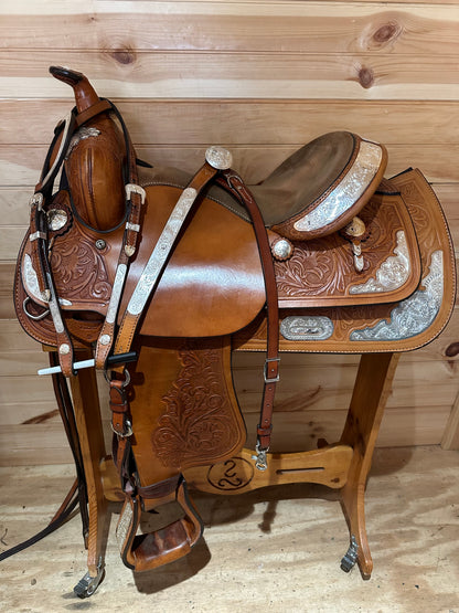 15” Crates Western Show Saddle Model 126