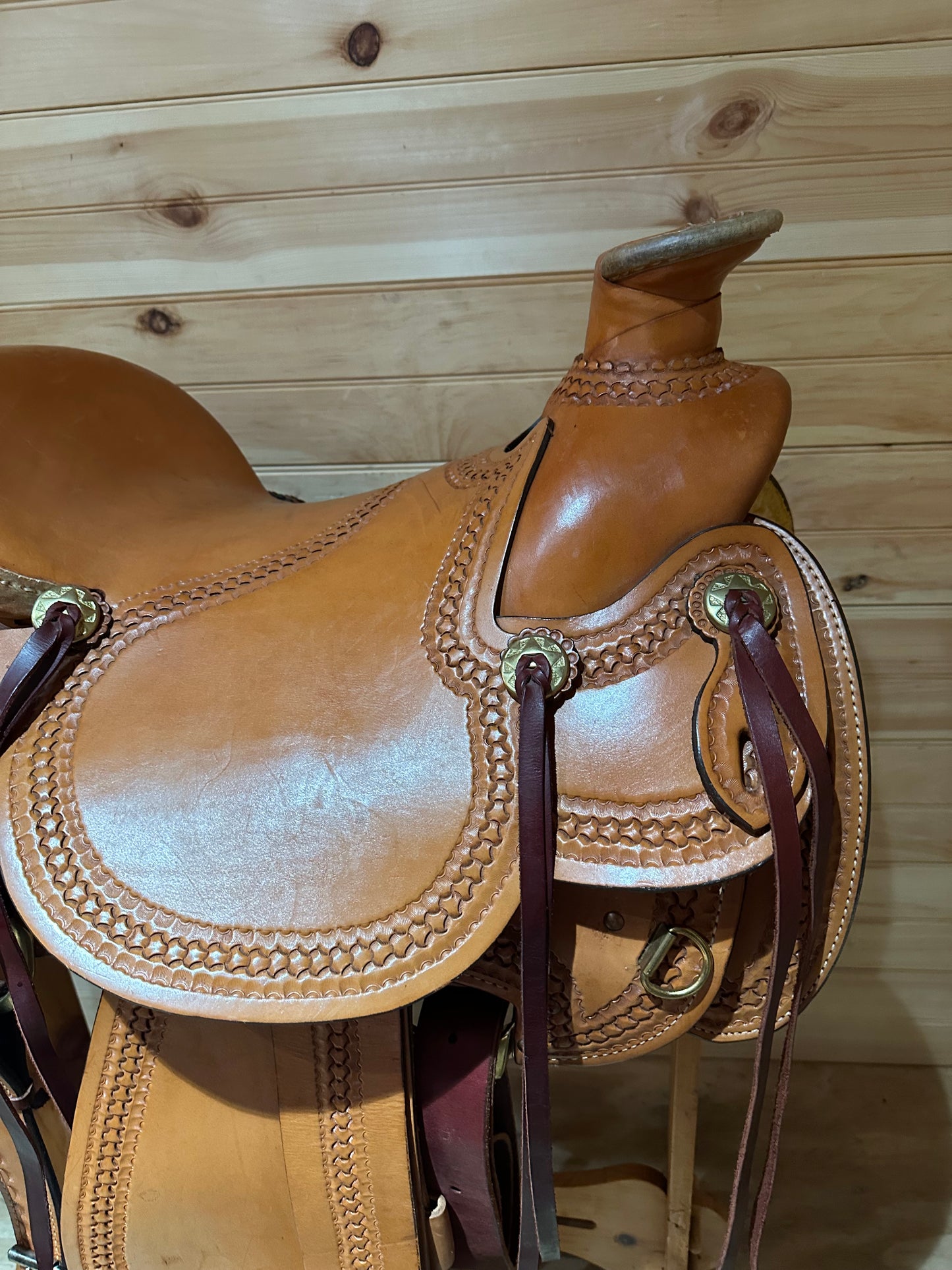 16” American Saddlery Mastercraft Wade Roper Western Saddle Model 122