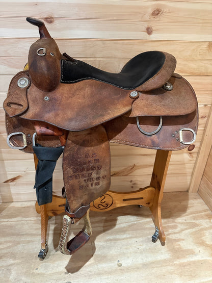 16” SRS Western Work Training Trophy Saddle