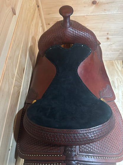 16” Tex Tan Hereford Reining Western Saddle Model 08-1283S6
