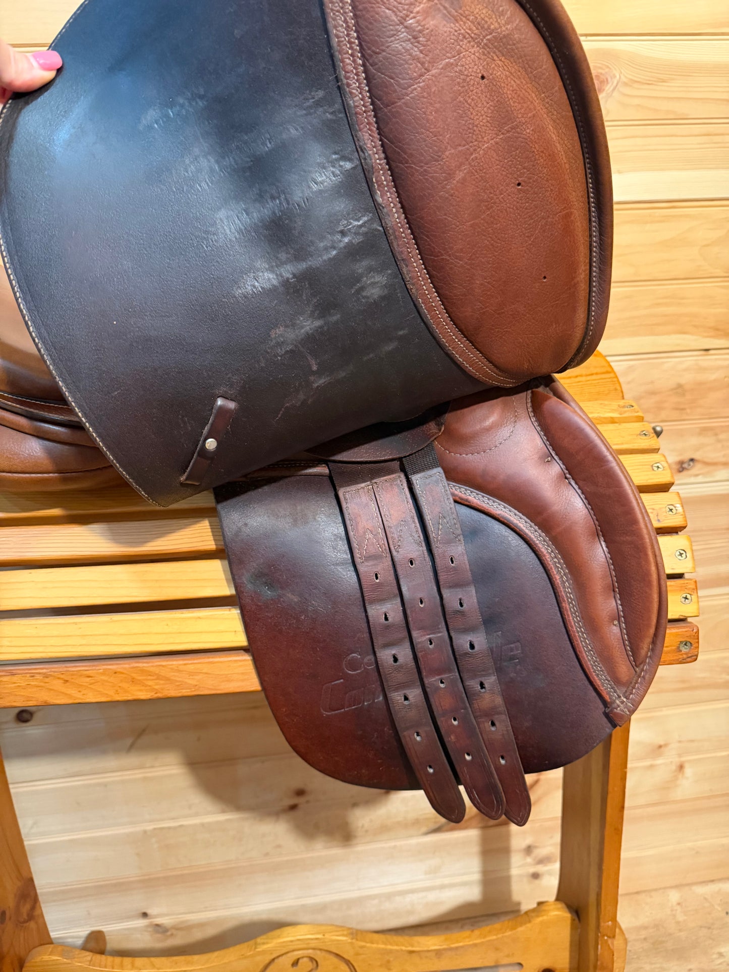17” Collegiate Convertible Saddle- Easy Change Gullet